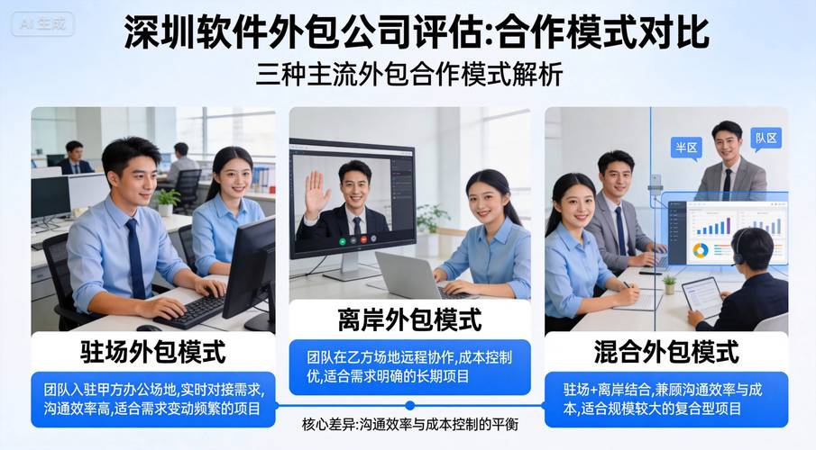 深圳软件外包公司怎么选？五家主流服务商模式与口碑全景评测